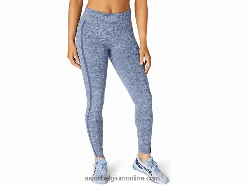naadloze dameslegging V6HXR23665 donder blauw Asics