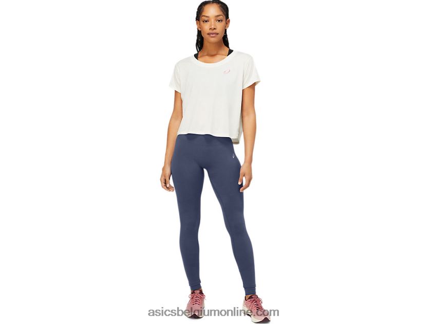 naadloze dameslegging V6HXR23848 donder blauw Asics