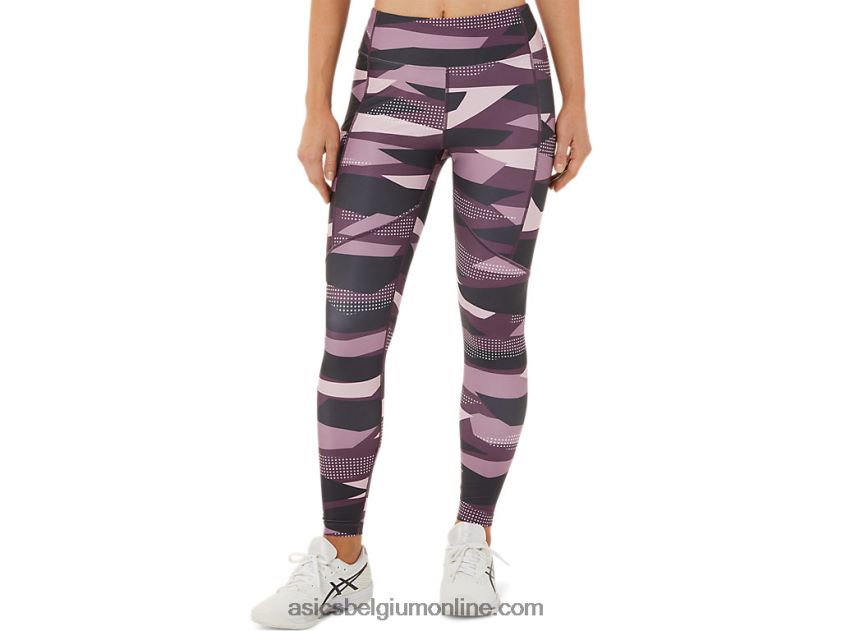 nieuwe sterke 92 dameslegging met print V6HXR23340 amper rozenprint Asics