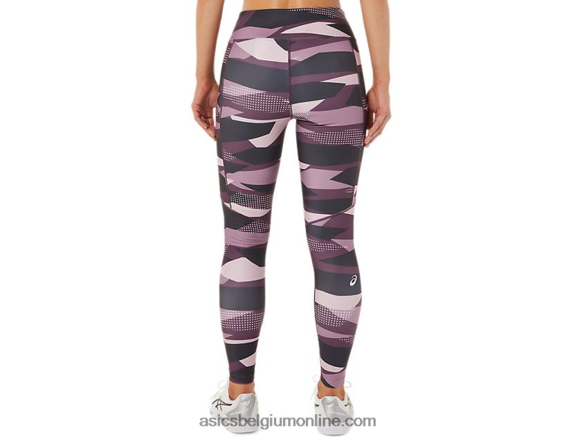 nieuwe sterke 92 dameslegging met print V6HXR23340 amper rozenprint Asics
