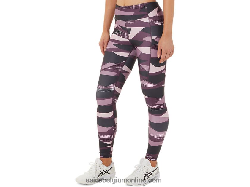 nieuwe sterke 92 dameslegging met print V6HXR23340 amper rozenprint Asics