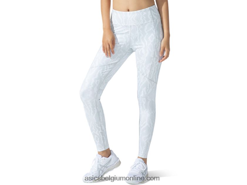 nieuwe sterke 92 dameslegging met print V6HXR23794 schitterende witte afdruk Asics