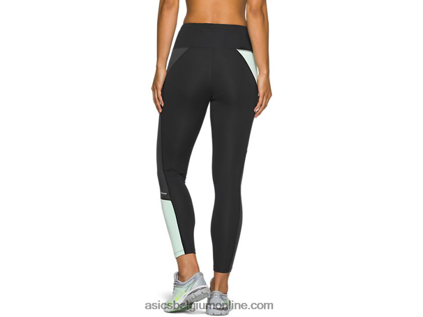 tokyo highwaist-tight voor dames V6HXR24171 performance zwart/mint tint Asics