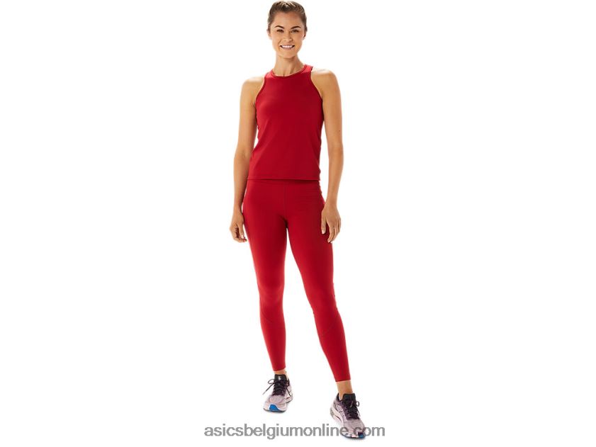 trainingstight van movekoyo voor dames V6HXR22826 cranberry Asics