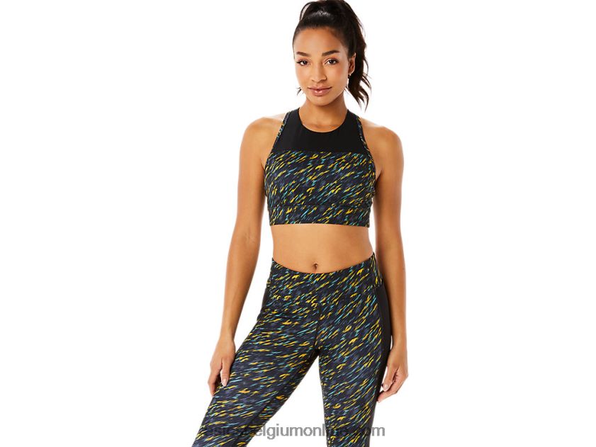 Kate-bh met bandjes voor dames V6HXR23393 nachtschaduw/salie print Asics