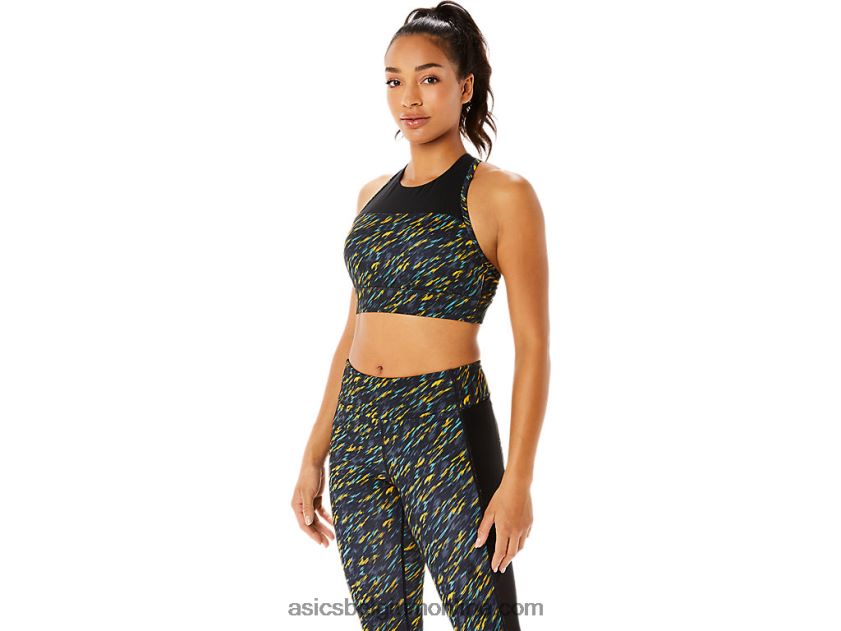 Kate-bh met bandjes voor dames V6HXR23393 nachtschaduw/salie print Asics