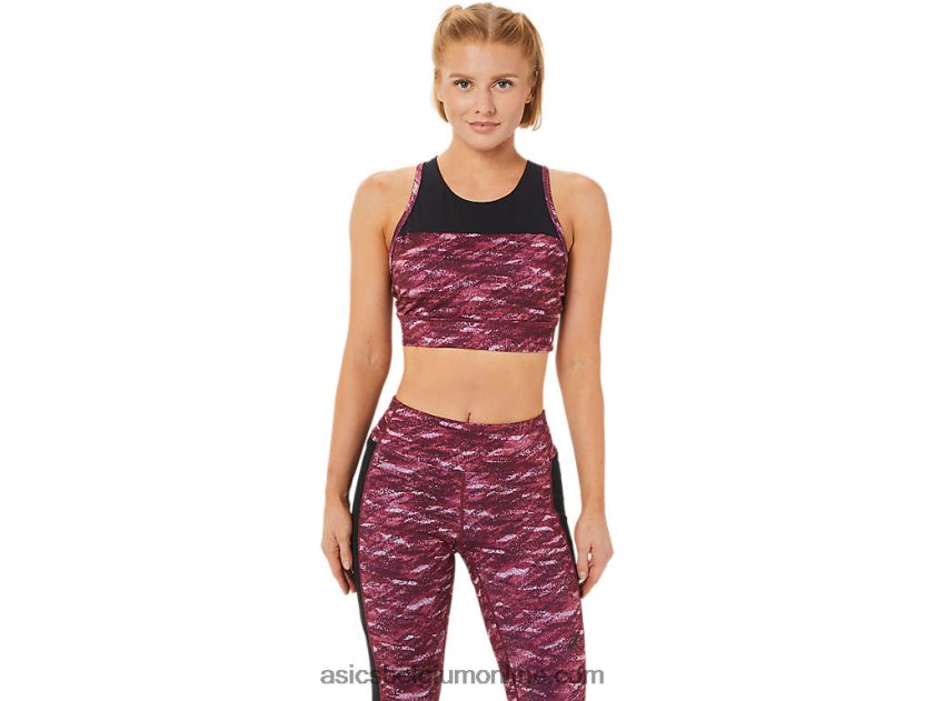 Kate-bh met bandjes voor dames V6HXR23719 diepe mars/mist multi Asics
