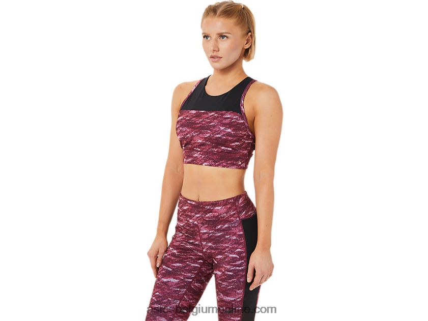 Kate-bh met bandjes voor dames V6HXR23719 diepe mars/mist multi Asics