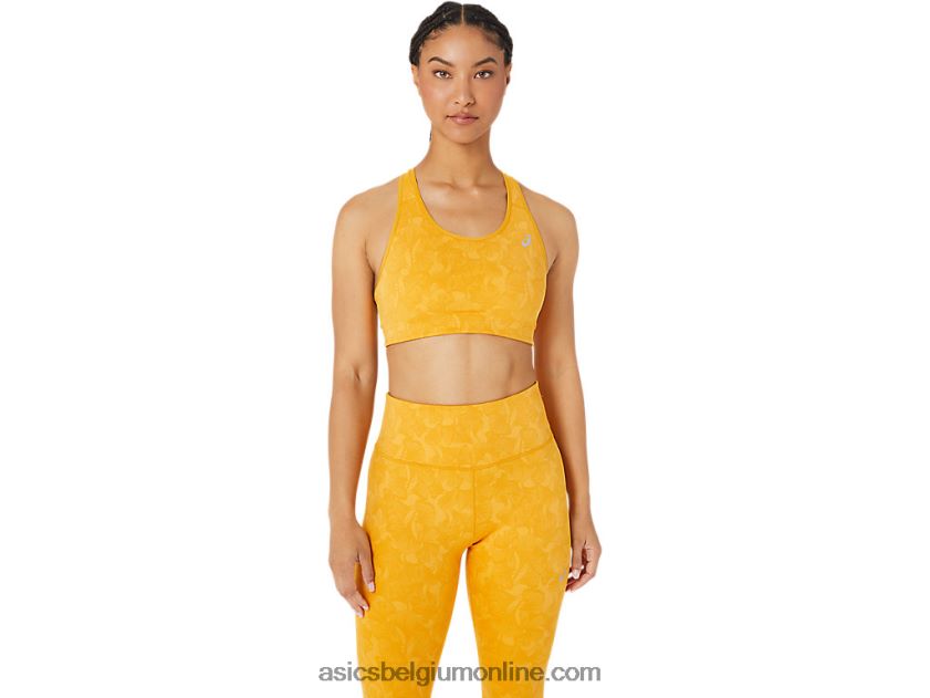 bh van runkoyo-jacquard voor dames V6HXR22761 tijger geel Asics