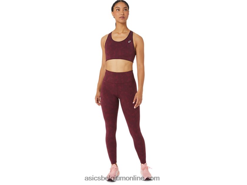 bh van runkoyo-jacquard voor dames V6HXR22783 diepe Mars Asics