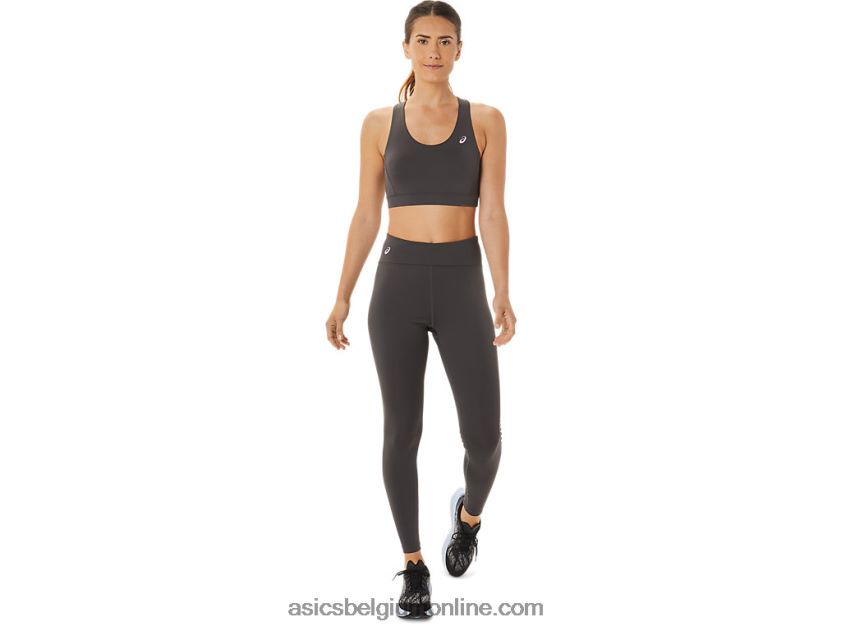 dames beha met kruisbandjes op de rug V6HXR22956 obsidiaan grijs Asics