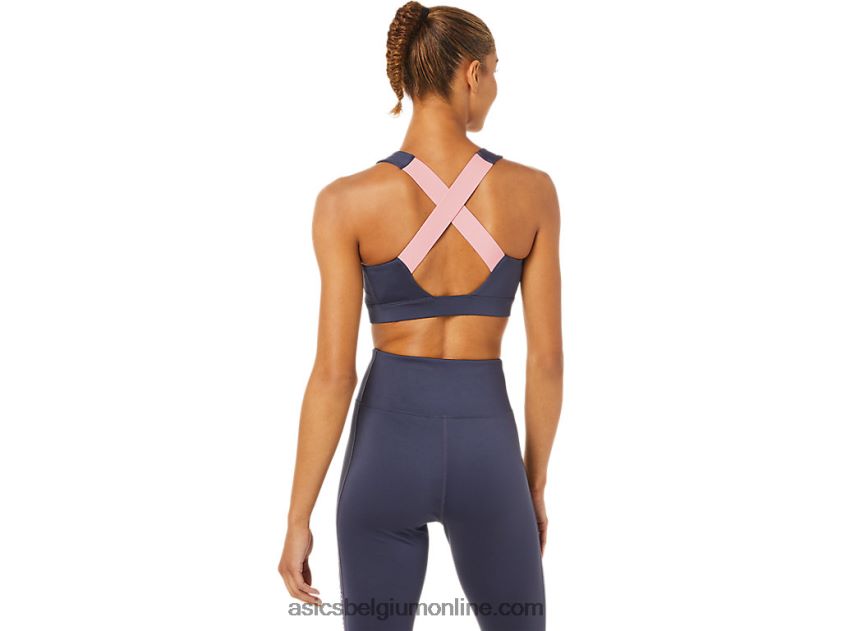 dames beha met kruisbandjes op de rug V6HXR23379 indigo mist Asics