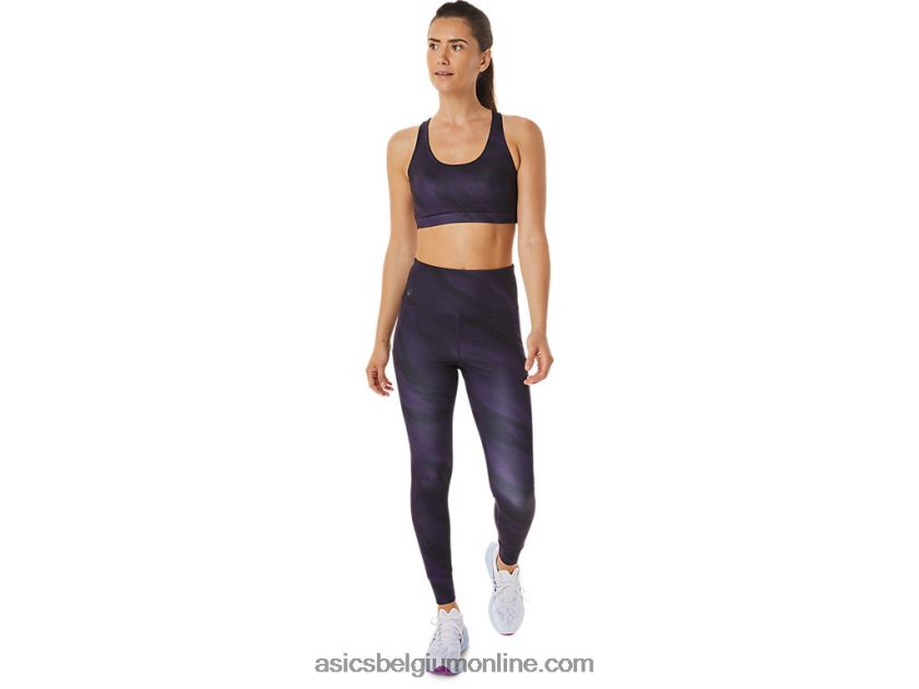 grafische trainingsbeha voor dames V6HXR22927 nacht schaduw Asics
