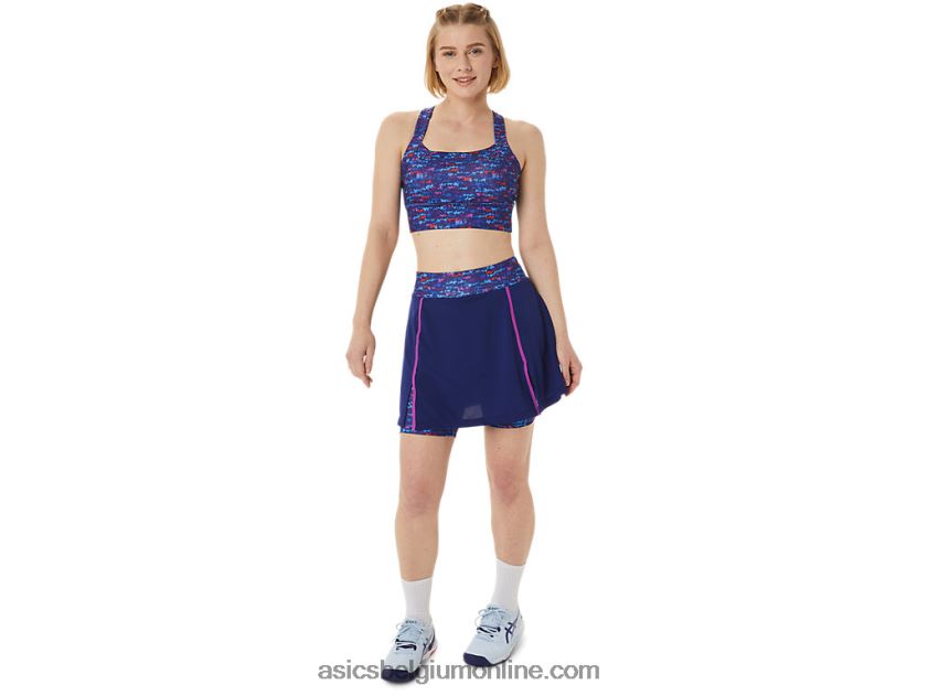 nieuwe sterke 92 bedrukte beha voor dames V6HXR23007 tennis japan geborstelde aop orchidee Asics