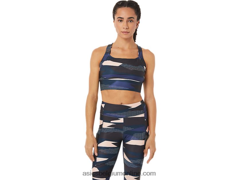 nieuwe sterke 92 bedrukte beha voor dames V6HXR23469 wind afdrukken Asics