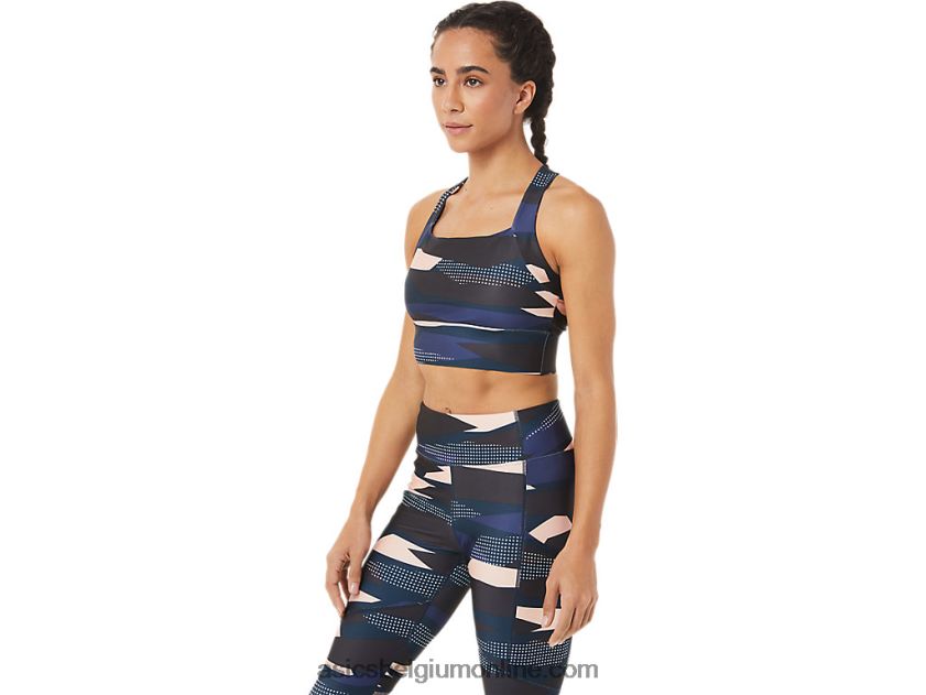nieuwe sterke 92 bedrukte beha voor dames V6HXR23469 wind afdrukken Asics