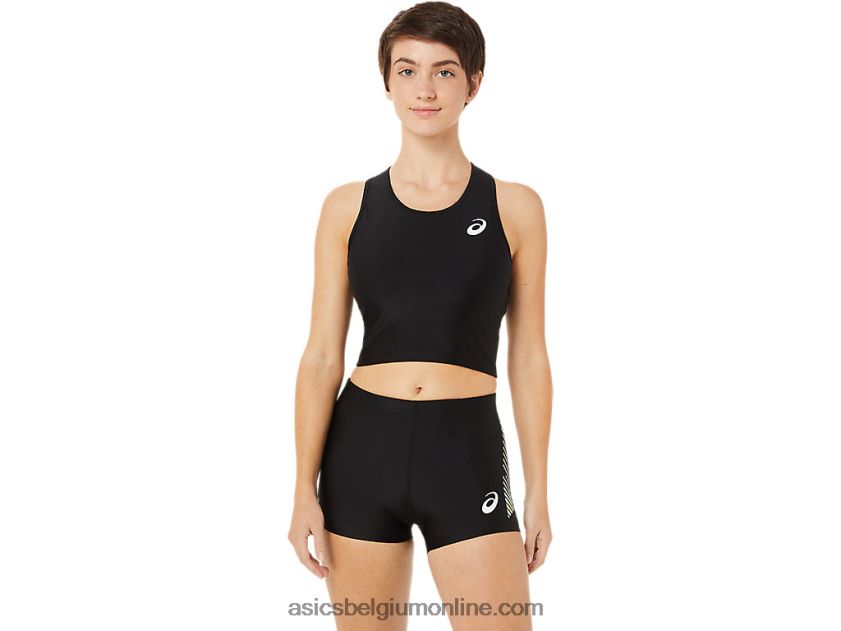 trainingsbeha-shirt voor dames V6HXR23395 prestatie zwart Asics