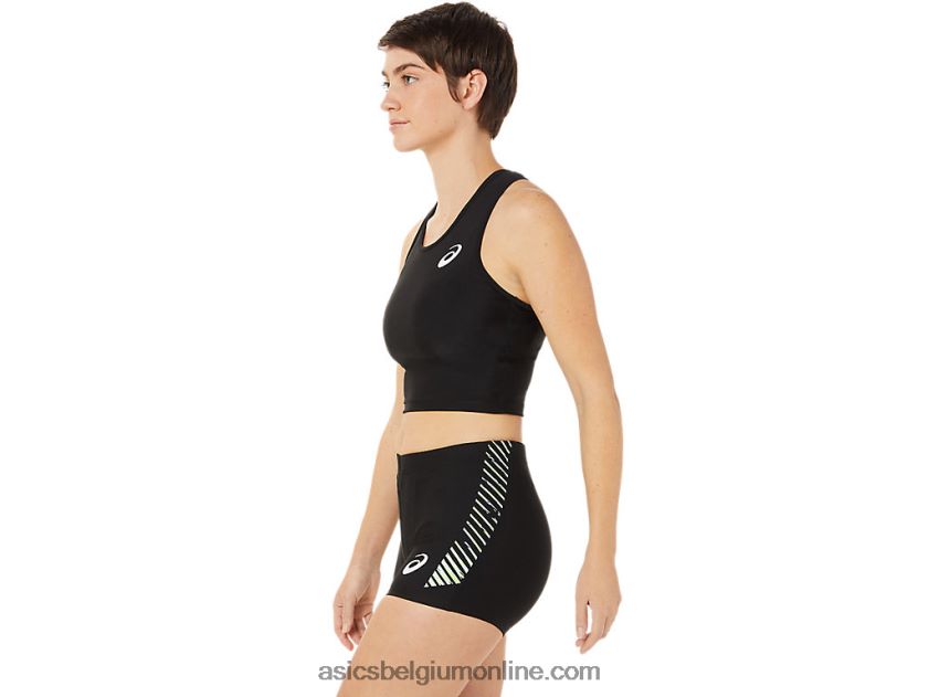 trainingsbeha-shirt voor dames V6HXR23395 prestatie zwart Asics