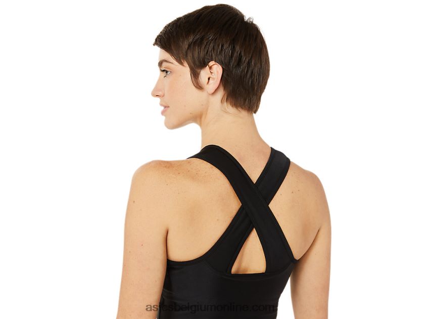 trainingsbeha-shirt voor dames V6HXR23395 prestatie zwart Asics
