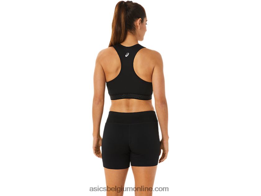 voorgevormde beha circuit ii voor dames V6HXR22875 prestatie zwart Asics