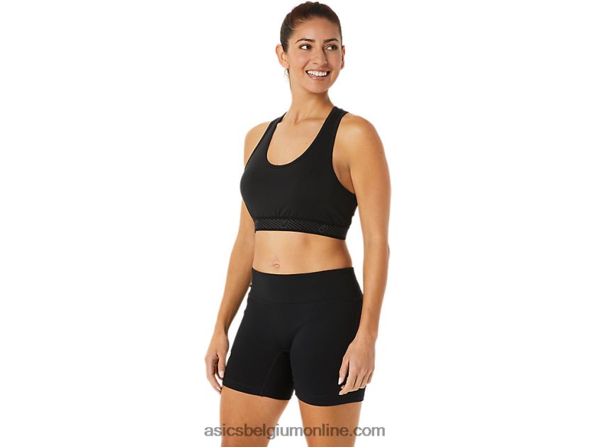 voorgevormde beha circuit ii voor dames V6HXR22875 prestatie zwart Asics