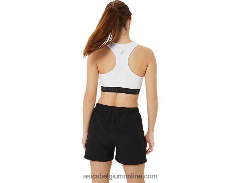 voorgevormde beha circuit ii voor dames V6HXR22953 briljant wit/zwart Asics