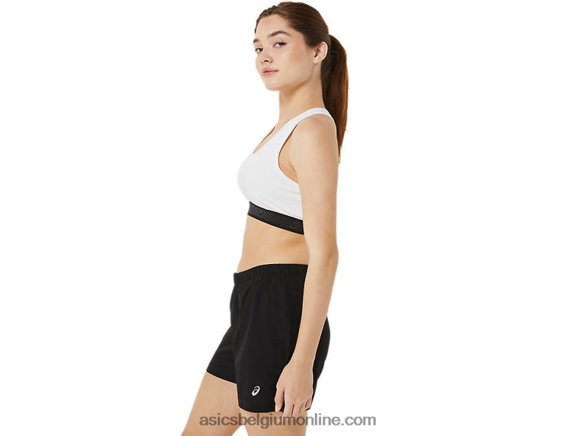 voorgevormde beha circuit ii voor dames V6HXR22953 briljant wit/zwart Asics