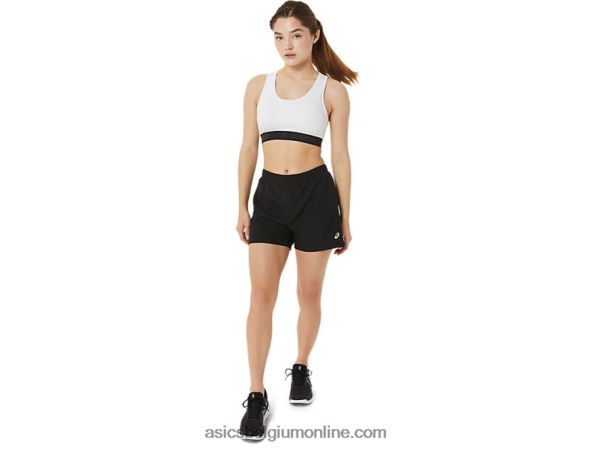 voorgevormde beha circuit ii voor dames V6HXR22953 briljant wit/zwart Asics