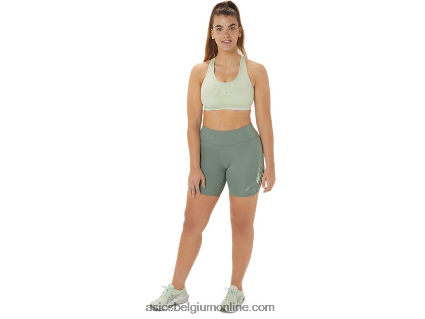 voorgevormde bh voor dames V6HXR22514 fluister groen Asics