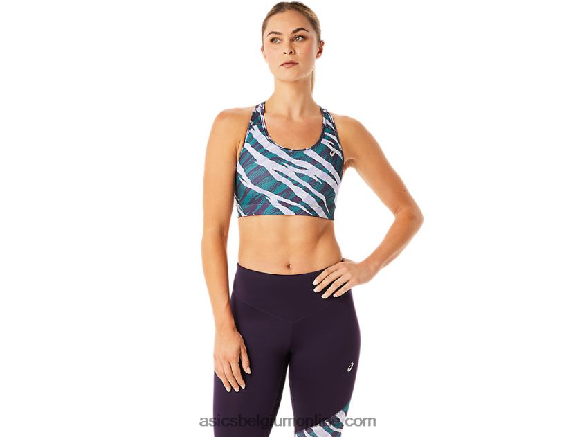 wilde camouflagebeha voor dames V6HXR23051 nachtschaduw/fluweel grenen Asics