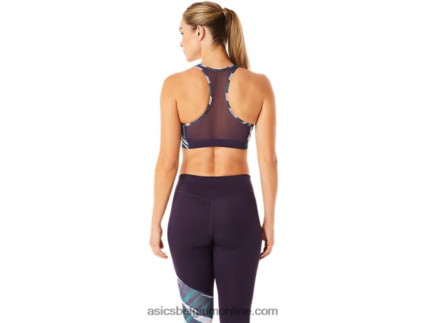 wilde camouflagebeha voor dames V6HXR23051 nachtschaduw/fluweel grenen Asics
