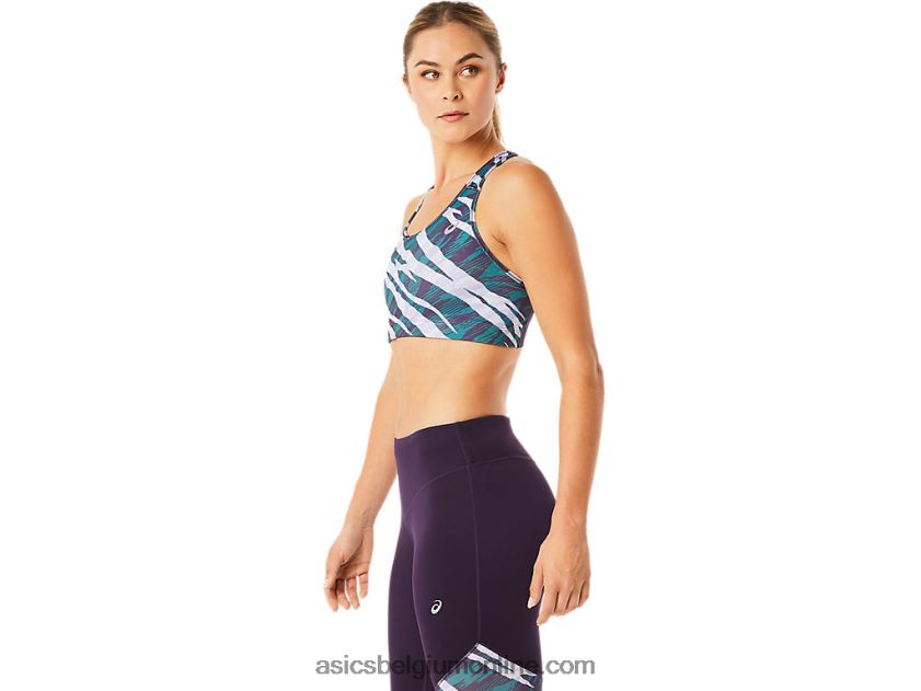 wilde camouflagebeha voor dames V6HXR23051 nachtschaduw/fluweel grenen Asics