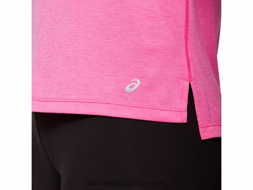 Dorai-top met lange mouwen voor dames V6HXR24047 roze glo heide Asics