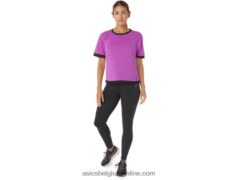 Kate mesh korte mouw voor dames V6HXR22748 orchidee Asics