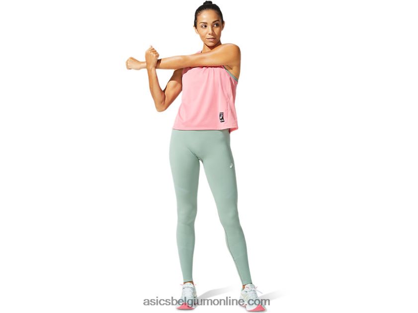 Sakura-tanktop voor dames V6HXR23970 perzik bloemblad Asics