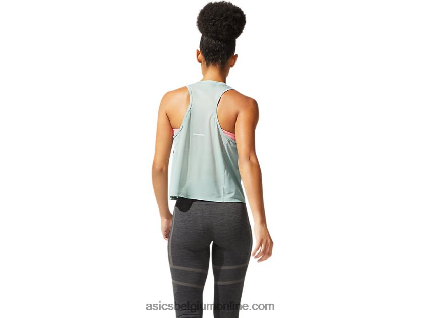 Sakura-tanktop voor dames V6HXR23971 leigrijs Asics