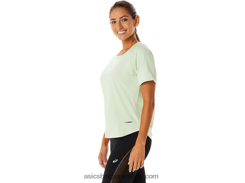 actibreeze damestop met korte mouwen V6HXR22326 fluister groen Asics