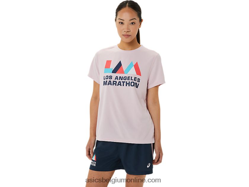 dames lam ready-set ii korte mouw V6HXR23268 nauwelijks gestegen Asics