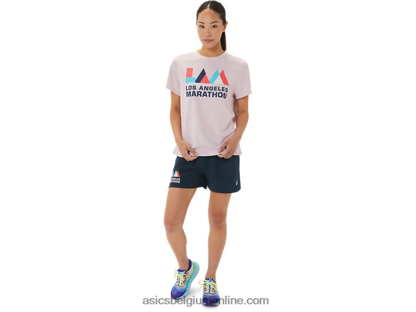 dames lam ready-set ii korte mouw V6HXR23268 nauwelijks gestegen Asics