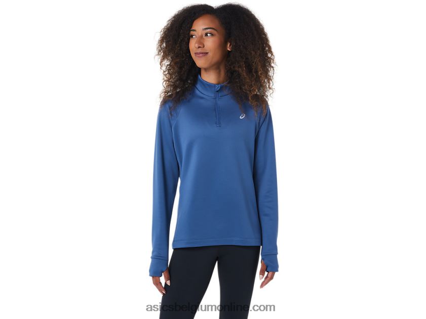 dames thermopolis 1/4 ritssluiting V6HXR22799 grote haai Asics