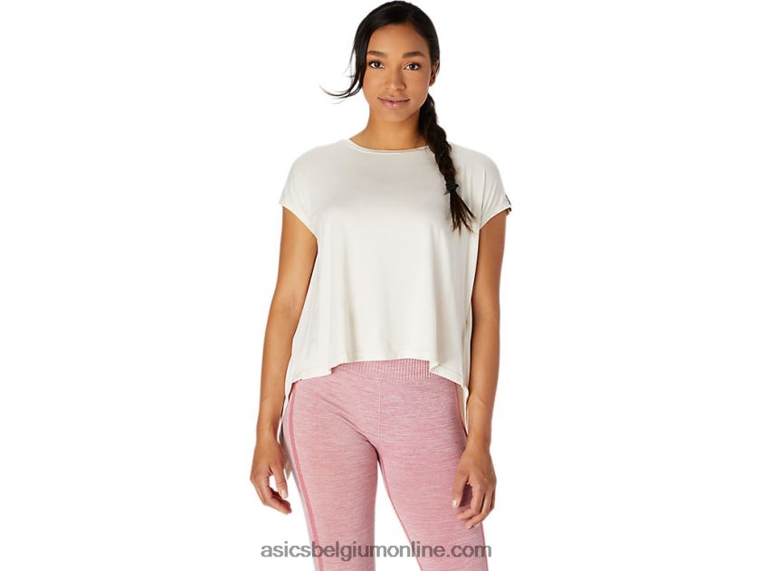 damestopje met korte mouwen V6HXR23667 berk Asics