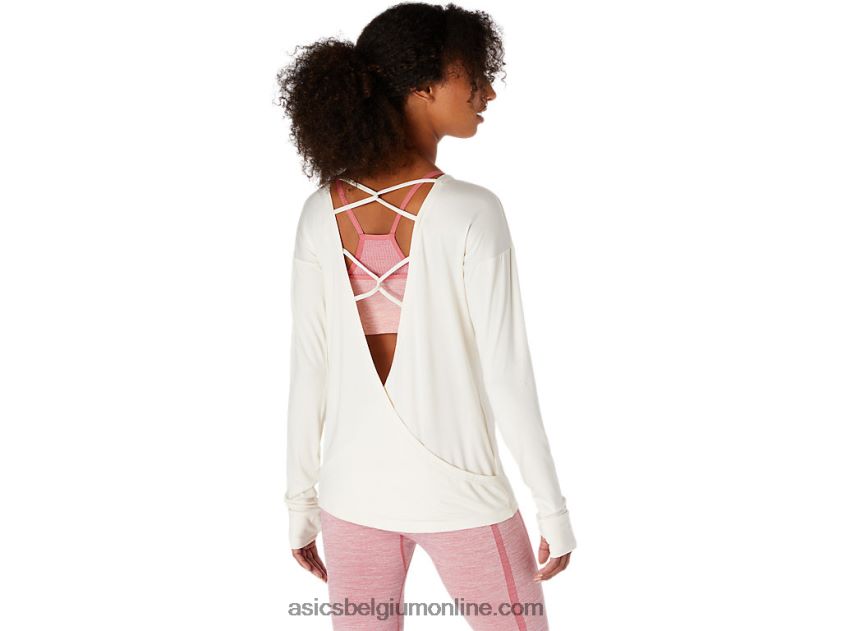 damestopje met lange mouwen V6HXR23676 berk Asics