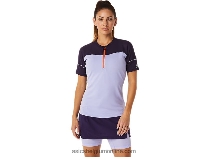 fujitrailtop voor dames V6HXR23026 damp/nachtschaduw Asics