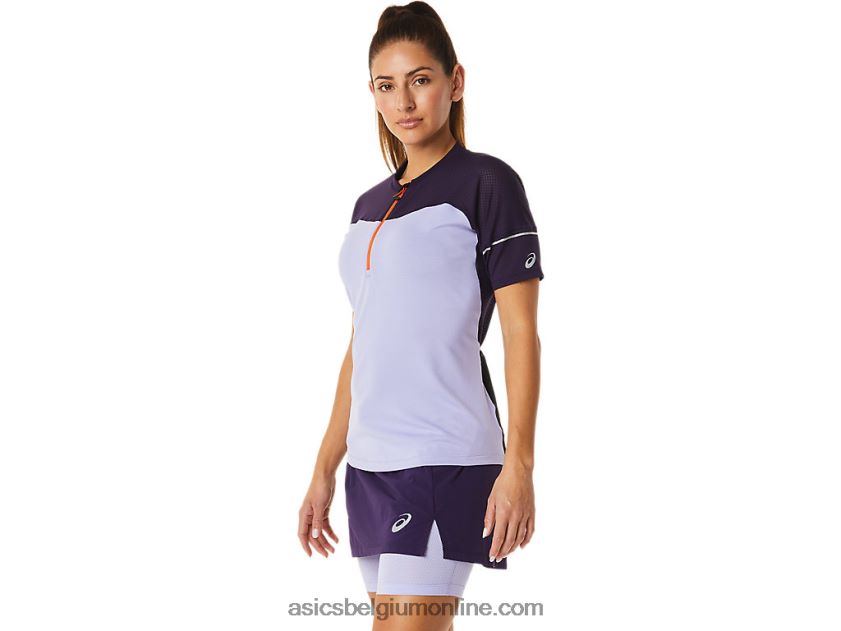 fujitrailtop voor dames V6HXR23026 damp/nachtschaduw Asics