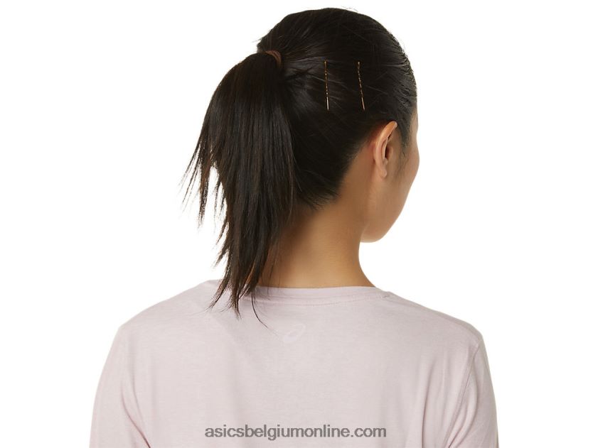 heide top met lange mouwen voor dames V6HXR23273 nauwelijks roze heide Asics