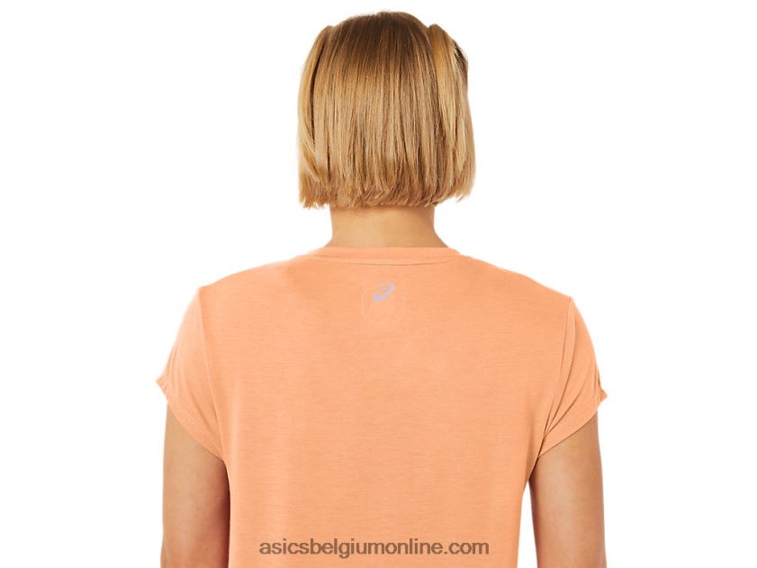 heide topje met v-hals voor dames V6HXR22260 zomerse duinheide Asics