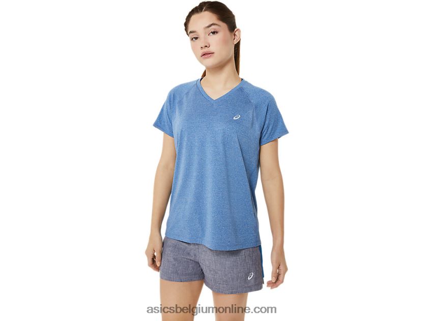kant-en-klare lyte v-hals voor dames V6HXR23397 meer rijden heide Asics