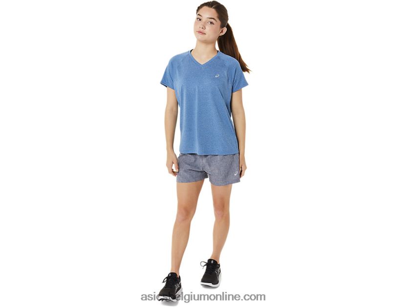kant-en-klare lyte v-hals voor dames V6HXR23397 meer rijden heide Asics