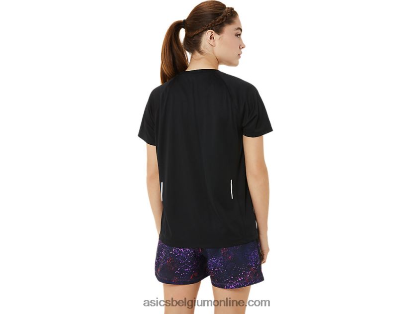 kant-en-klare lyte v-hals voor dames V6HXR23498 prestatie zwart Asics