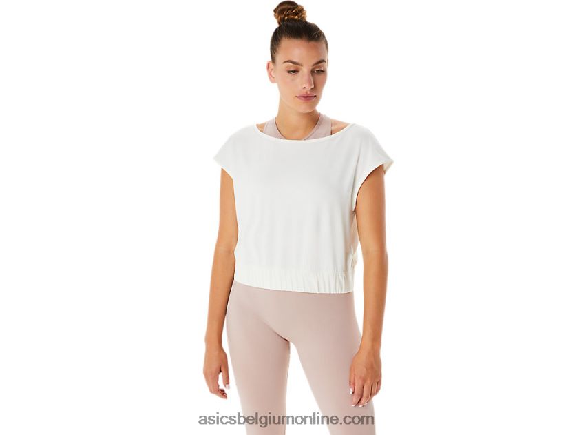 nagino flex-top met korte mouwen voor dames V6HXR22143 room Asics